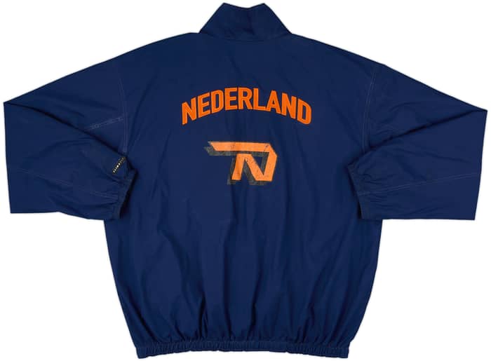1998-99 Netherlands Player Issue Nike Track Jacket - 7/10 - (L)