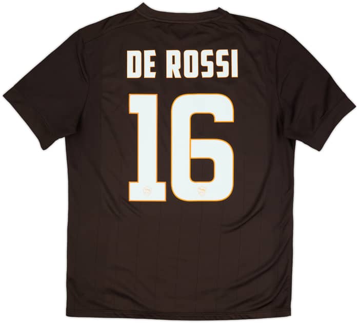2014-15 Roma Third Shirt De Rossi #16 - 8/10 - (L)