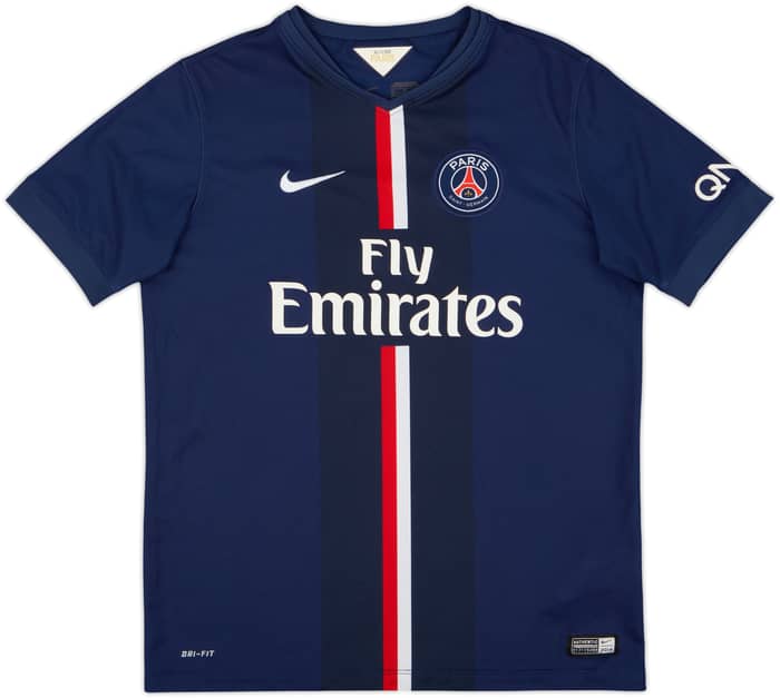 2014-15 Paris Saint-Germain Camiseta Local - 8/10 - (XL.Niños)