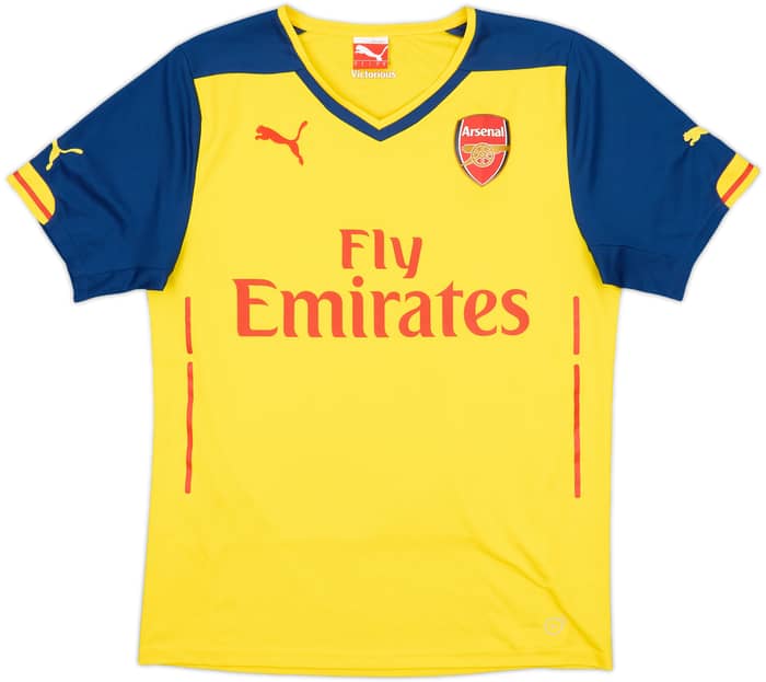 2014-15 Arsenal Away Shirt Arteta #8 - 8/10 - (S)