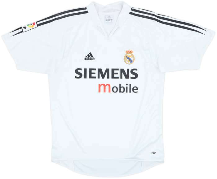 2004-05 Real Madrid Home Shirt Beckham #23 - 7/10 - (M)