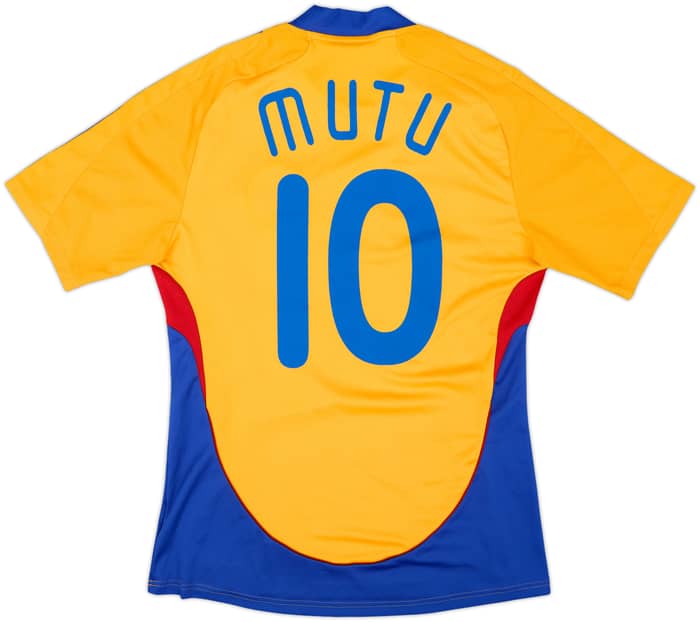2008-09 Romania Home Shirt Mutu #10 - 8/10 - (M)