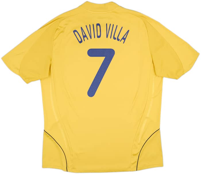 2008-10 Spain Away Shirt David Villa #7 - 8/10 - (XXL)