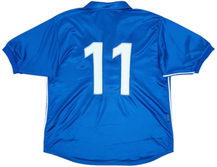 1997-98 Italy Home Shirt #11 (D.Baggio) - 8/10 - (L)