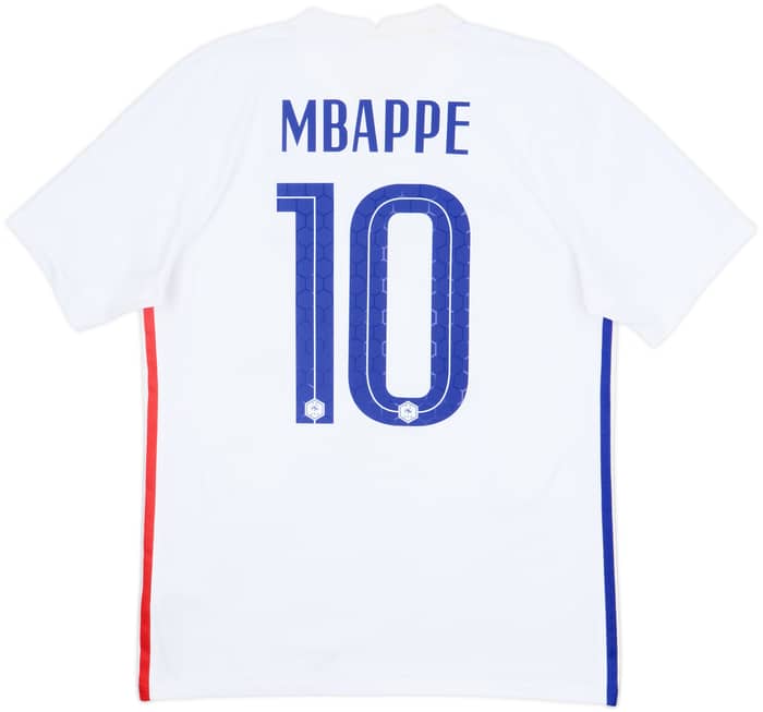 2020-21 France Away Shirt Mbappe #10 - 7/10 - (M)