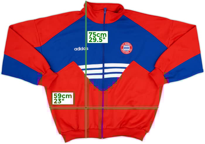 1998-99 Bayern Munich adidas Track Jacket - 8/10 - (L/XL)