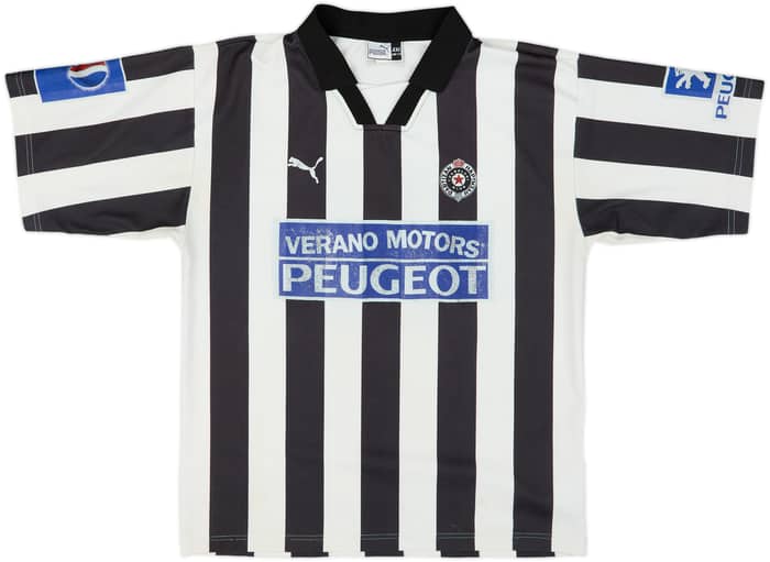 2001-02 Partizan Belgrade Home Shirt Mulrooney #21 - 5/10 - (XXL)