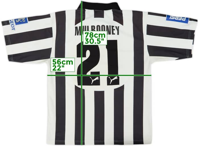 2001-02 Partizan Belgrade Home Shirt Mulrooney #21 - 5/10 - (XXL)