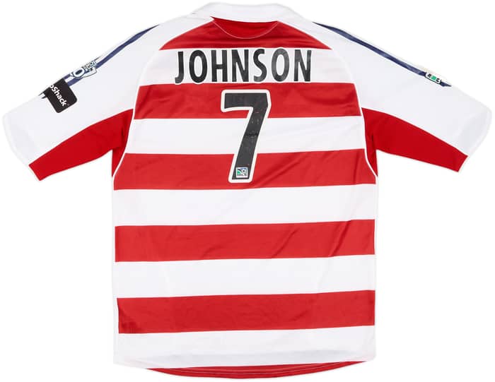 2005 FC Dallas Home Shirt Johnson #7 - 6/10 - (L)