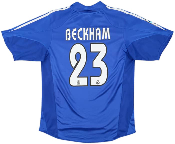 2004-05 Real Madrid Third Shirt Beckham #23 - 8/10 - (S)