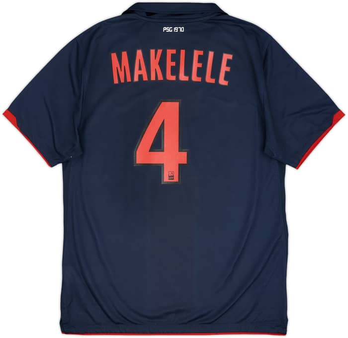 2010-11 Paris Saint-Germain Away Shirt Makelele #4 - 8/10 - (L)