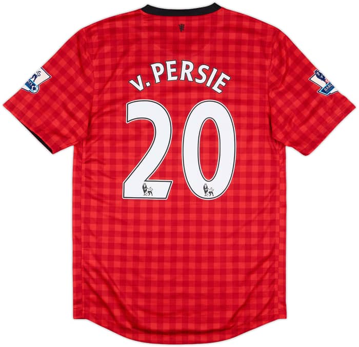 2012-13 Manchester United Home Shirt v.Persie #20 - 7/10 - (S)