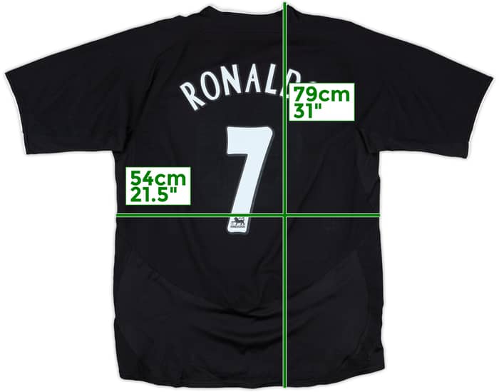 2003-05 Manchester United Away Shirt Ronaldo #7 - 7/10 - (L)