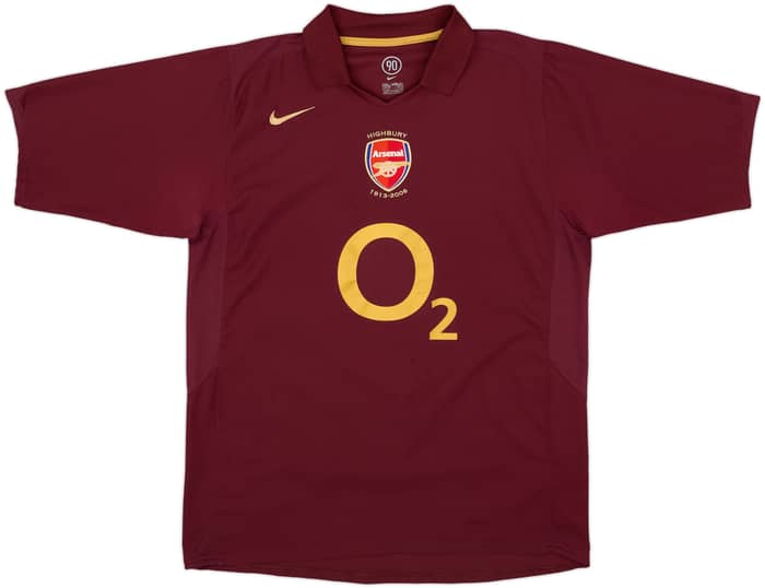2005-06 Arsenal Home Shirt Henry #14 - 8/10 - (L)