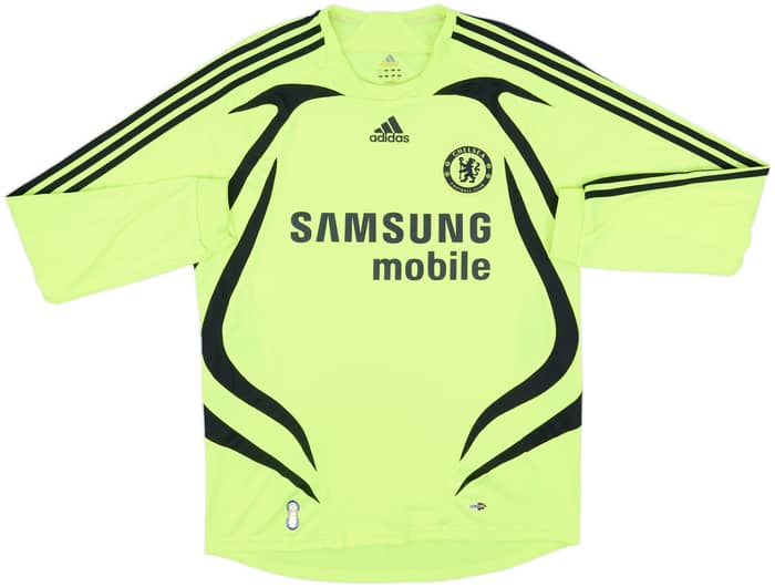 2007-08 Chelsea Away L/S Shirt Drogba #11 - 8/10 - (M)