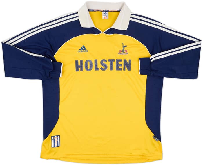 1999-01 Tottenham Match Issue Away L/S Shirt #6
