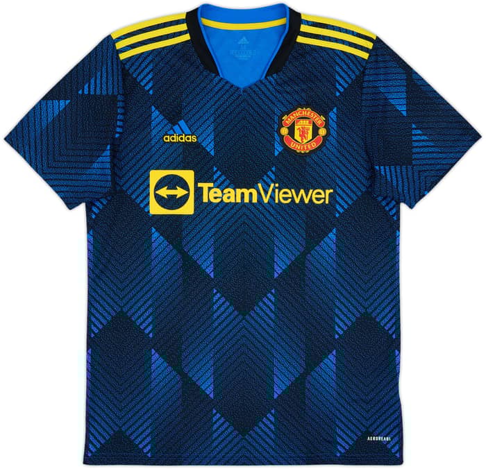 2021-22 Manchester United Third Shirt Sancho #25 - 8/10 - (M)