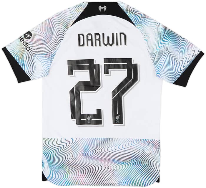 2022-23 Liverpool Away Shirt Darwin #27 - 9/10 - (S)