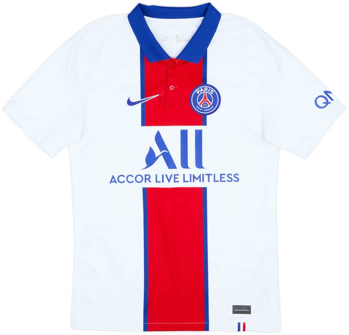 2020-21 Paris Saint-Germain Away Shirt Mbappe #7 - 8/10 - (S)