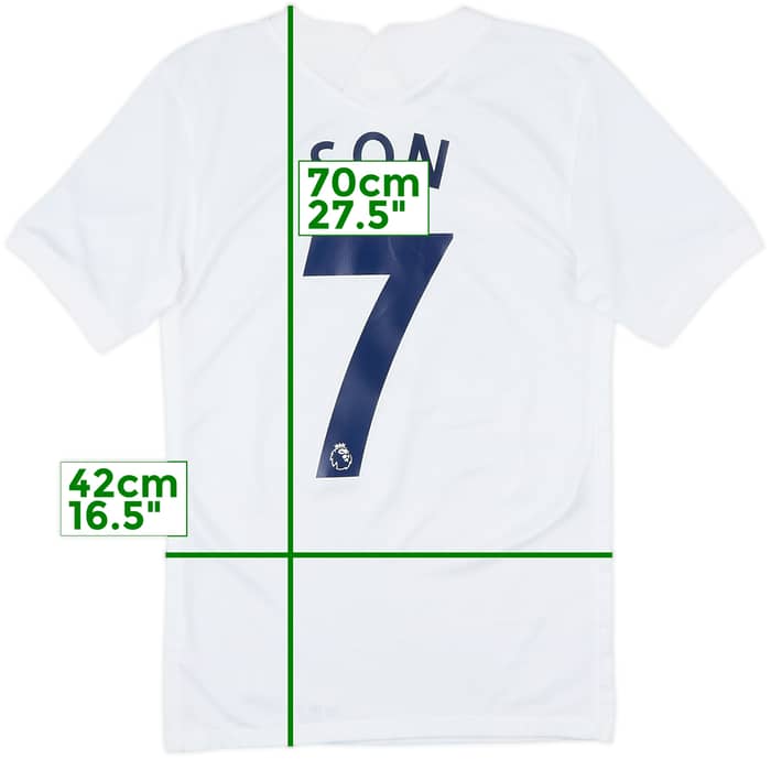 2021-22 Tottenham Home Shirt Son #7 - 9/10 - (XS)