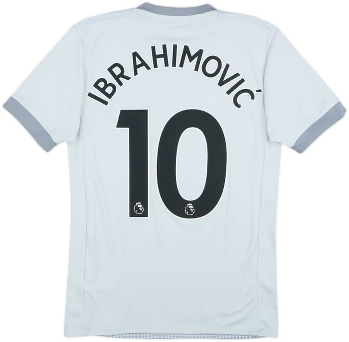 2017-18 Manchester United Third Shirt Ibrahimovic #10 - 9/10 - (XS)