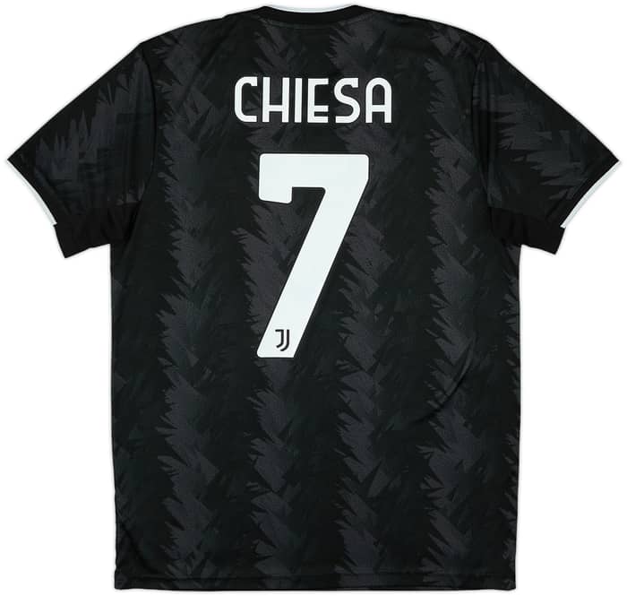 2022-23 Juventus Away Shirt Chiesa #7 - 9/10 - (M)