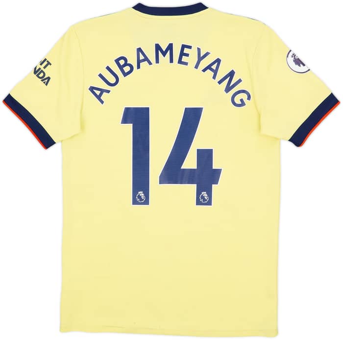 2021-22 Arsenal Away Shirt Aubameyang #14 - 5/10 - (M)
