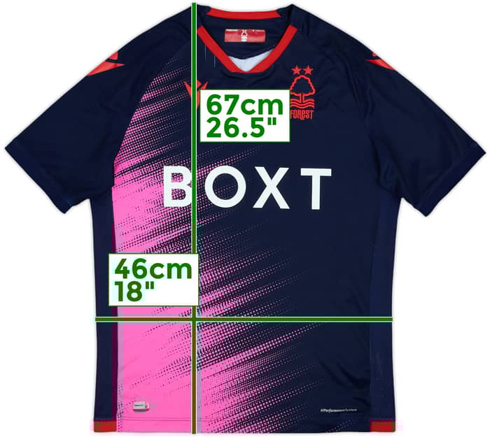2021-22 Nottingham Forest Away Shirt - 6/10 - (S)