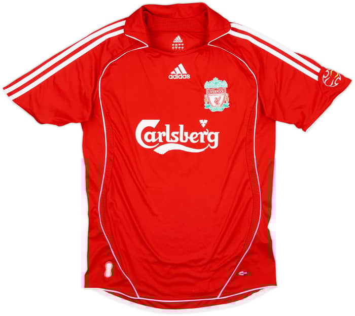 2006-08 Liverpool Home Shirt Gerrard #8 - 6/10 - (S)