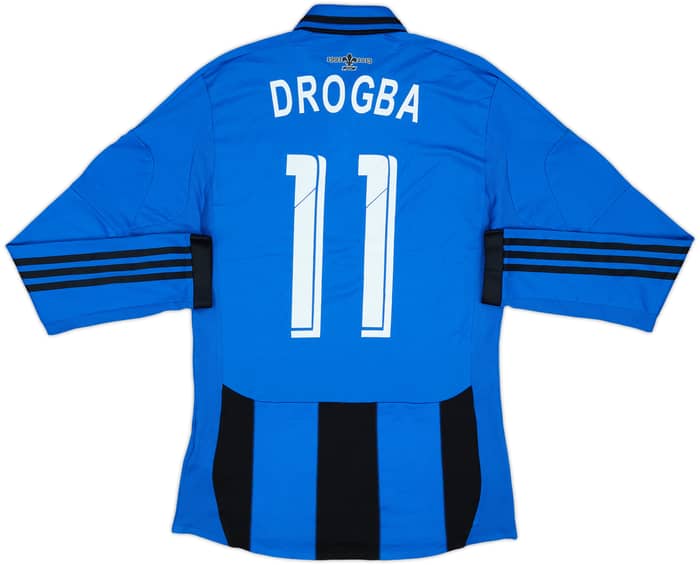 2013-14 Montreal Impact Authentic Home L/S Shirt Drogba #11 - 5/10 - (M)