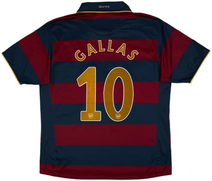 2007-08 Arsenal Third Shirt Gallas #10 - 6/10 - (XL)