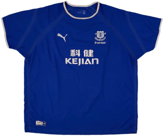 2003-04 Everton Home Shirt - 4/10 - (3XL)