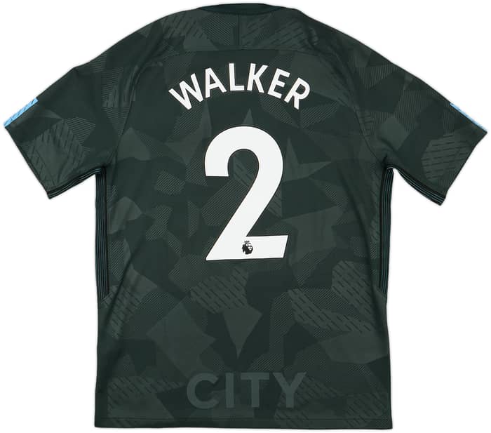 2017-18 Manchester City Third Shirt Walker #2 - 7/10 - (M)