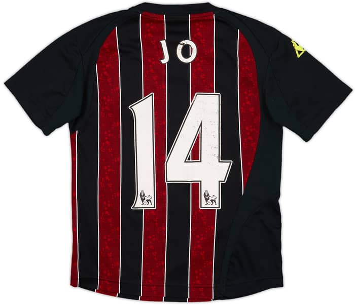 2008-09 Manchester City Away Shirt Jo #14 - 5/10 - (L.Boys)