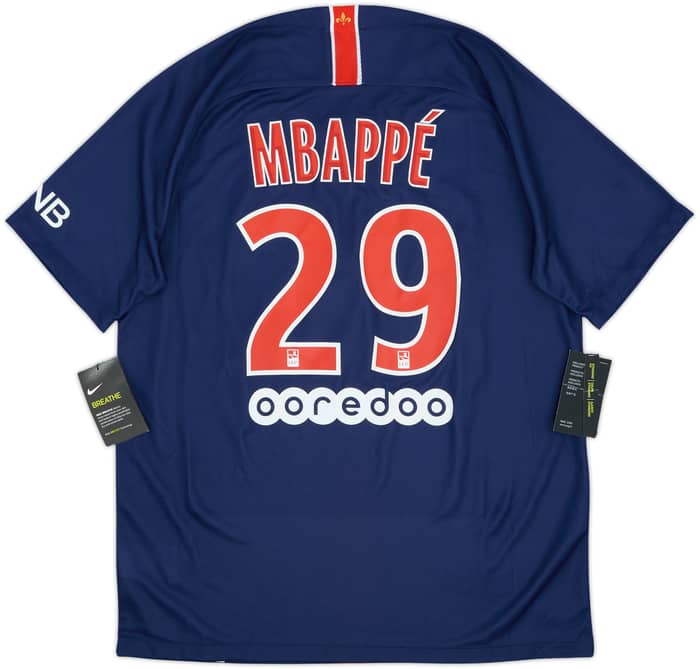 Camiseta de local del Paris Saint-Germain 2018-19 Mbappe #29 (L)