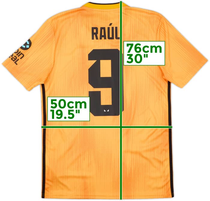 2019-20 Wolves Home Shirt Raul #9 - 9/10 - (M)
