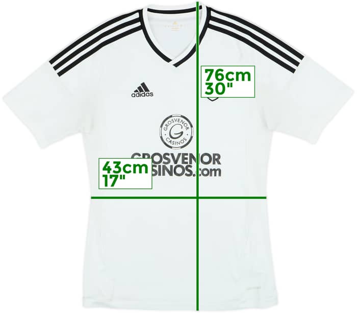 2017-18 Fulham Home Shirt - 7/10 - (S)