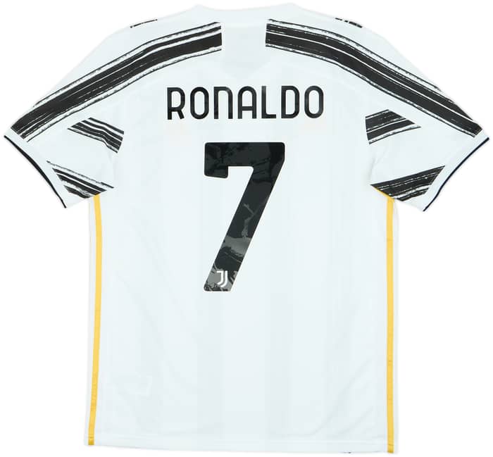 2020-21 Juventus Home Shirt Ronaldo #7 - 10/10 - (M)