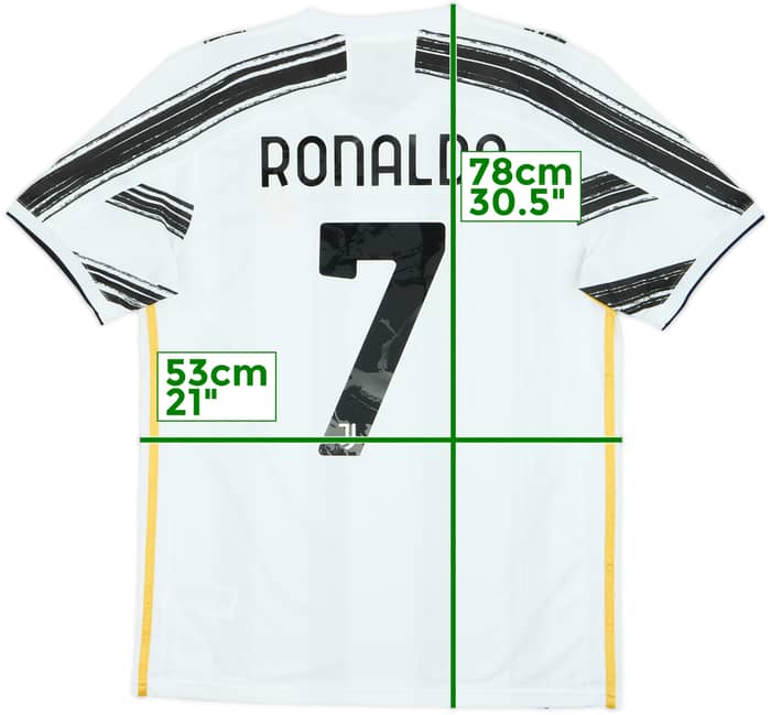 2020-21 Juventus Home Shirt Ronaldo #7 - 10/10 - (M)