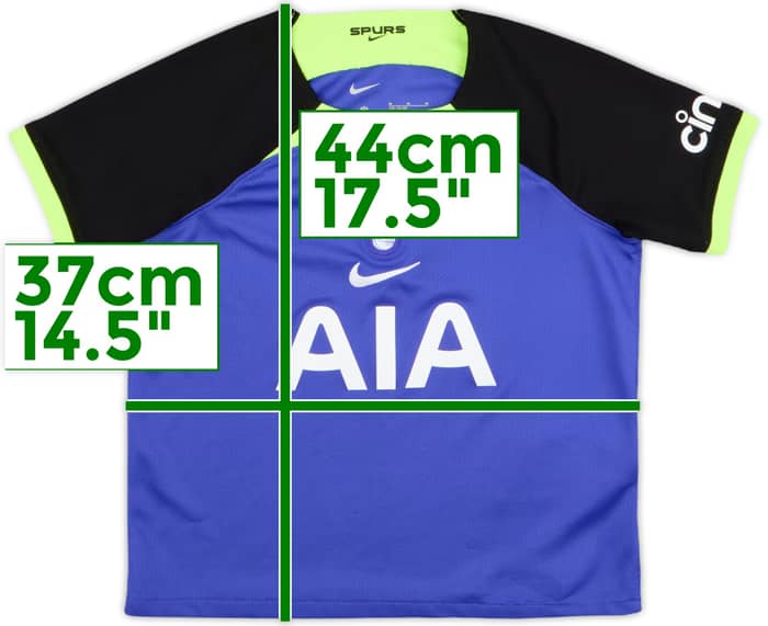 2022-23 Tottenham Hotspur Third Shirt - 8/10 - (5-6 Years)