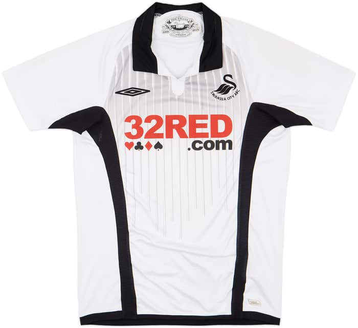 2009-10 Swansea Home Shirt - 6/10 - (M)