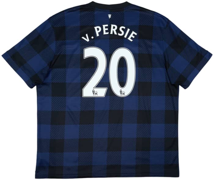 2013-14 Manchester United Away Shirt V.Persie #20 - 8/10 - (XXL)