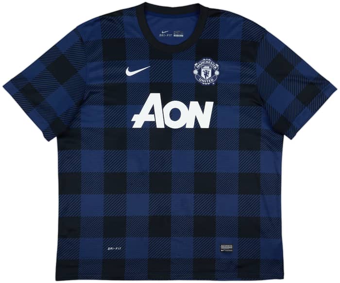 2013-14 Manchester United Away Shirt V.Persie #20 - 8/10 - (XXL)