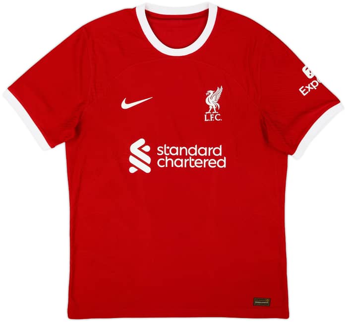 2023-24 Liverpool Authentic Home Shirt M.Salah #11 - 8/10 - (L)