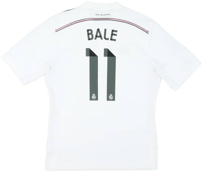 2014-15 Real Madrid Home Shirt Bale #11 - 7/10 - (XL)
