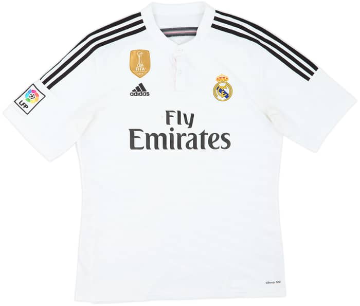 2014-15 Real Madrid Home Shirt Bale #11 - 7/10 - (XL)