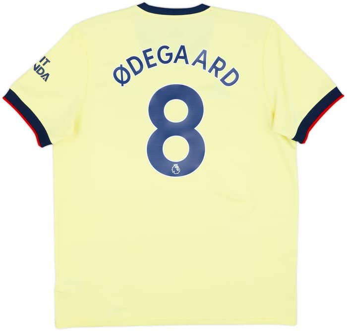 2021-22 Arsenal Away Shirt Odegaard #8 - 8/10 - (XL)