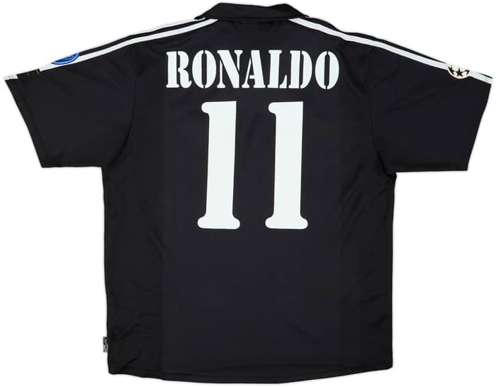 2002-03 Real Madrid Centenary Away Shirt Ronaldo #11 - 9/10 - (L)