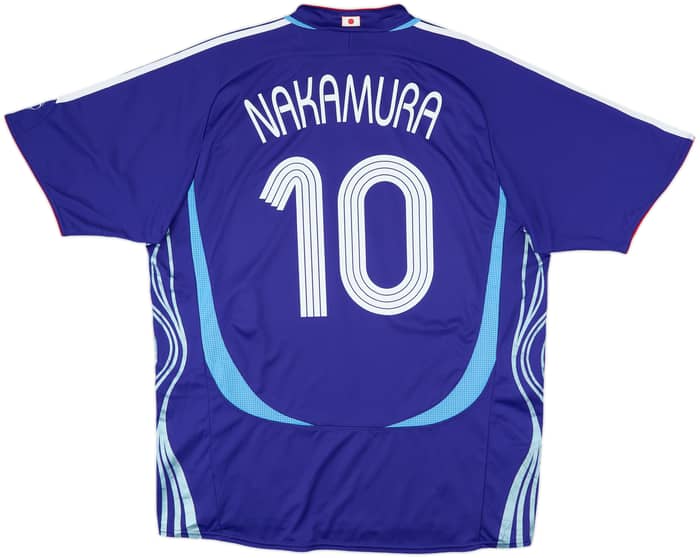 2006-08 Japan Home Shirt Nakamura #10 - 8/10 - (XL)