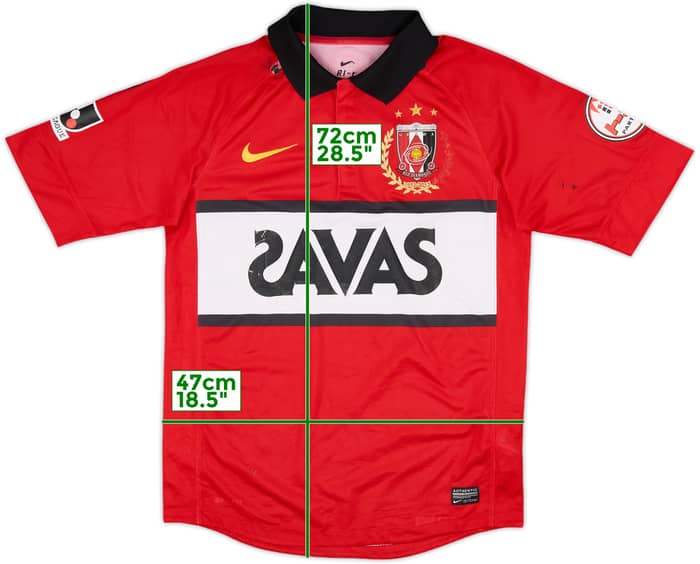 2012 Urawa Red Diamonds Home Shirt - 4/10 - (M)
